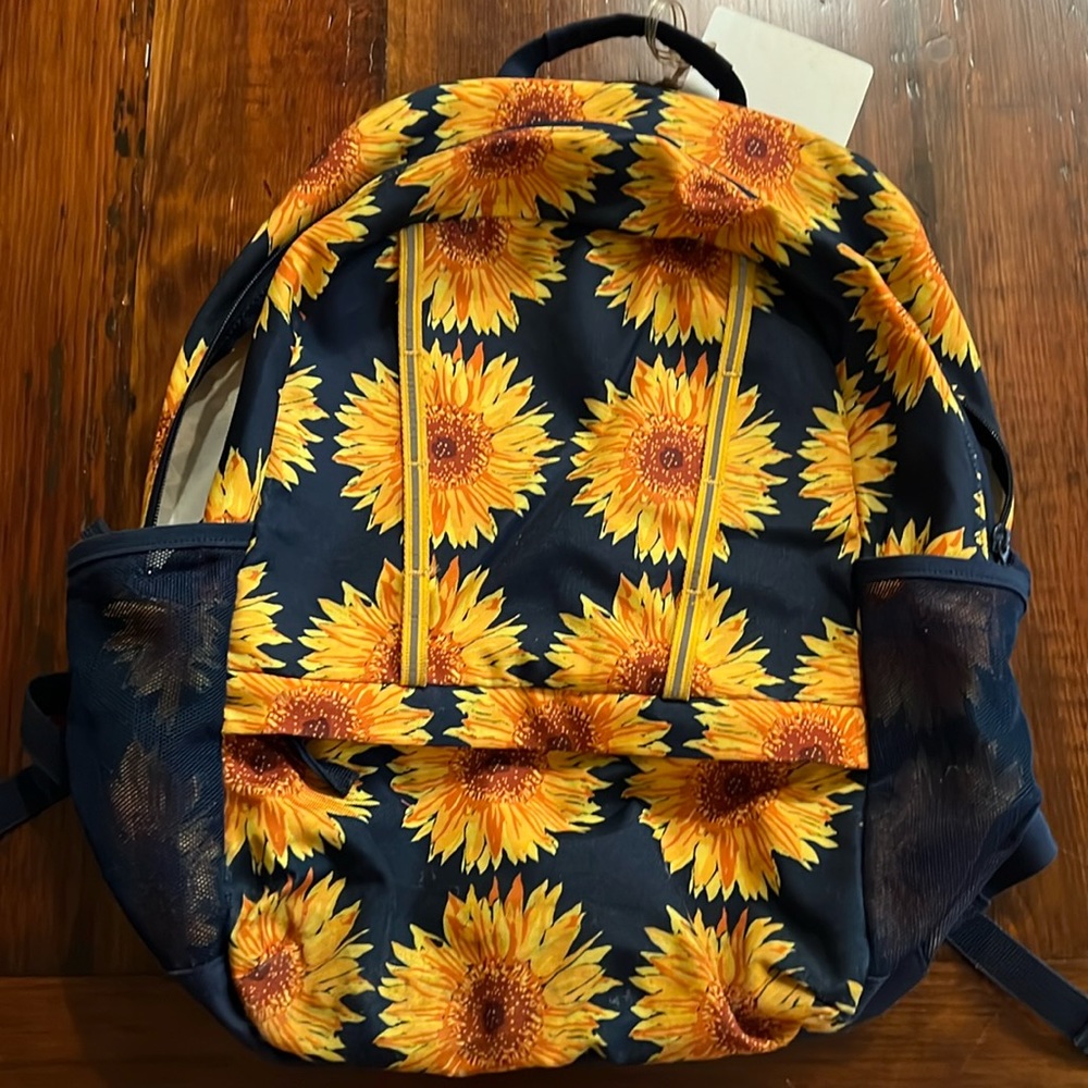 Lands End Sunflower backpack